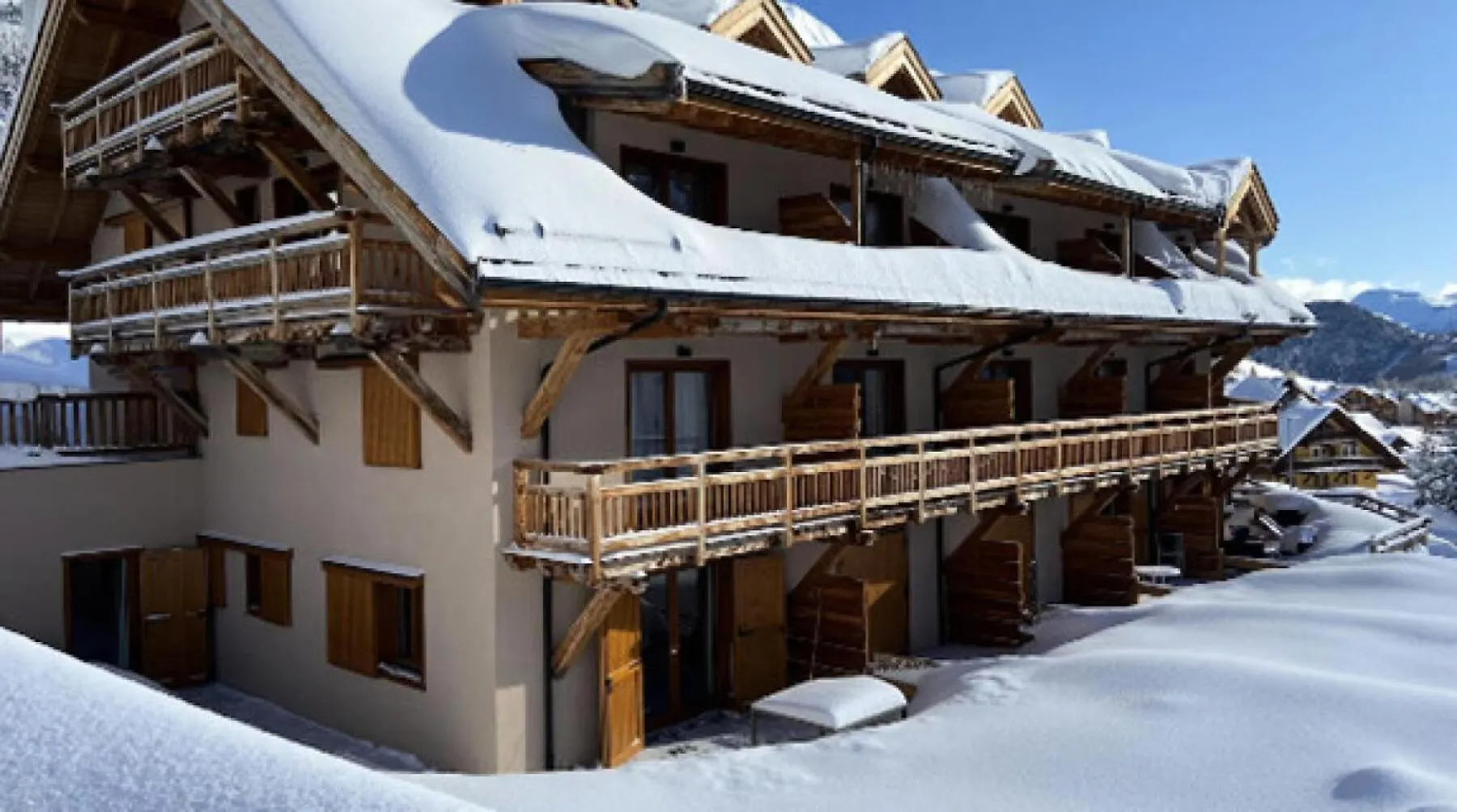 Residence Loup Argente - Superbe Appartement 4 Pers. Terrasse Plein Sud. Jardin - Garage Mae-0731 Montgenevre Apartment